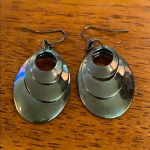 Metallic Earrings! 🌚